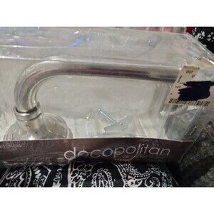 Decopolitan Toilet Paper Holder Brushed Nickel